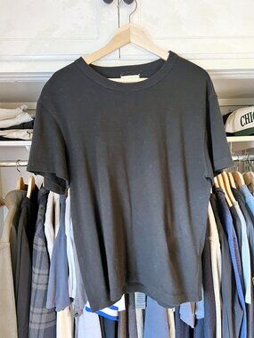 Buck Mason Field-Spec Cotton Heavy Tee Black Men's Large